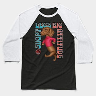 Short Legs Big Attitude Baseball T-Shirt